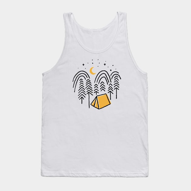 Beautiful Night for light Tank Top by quilimo